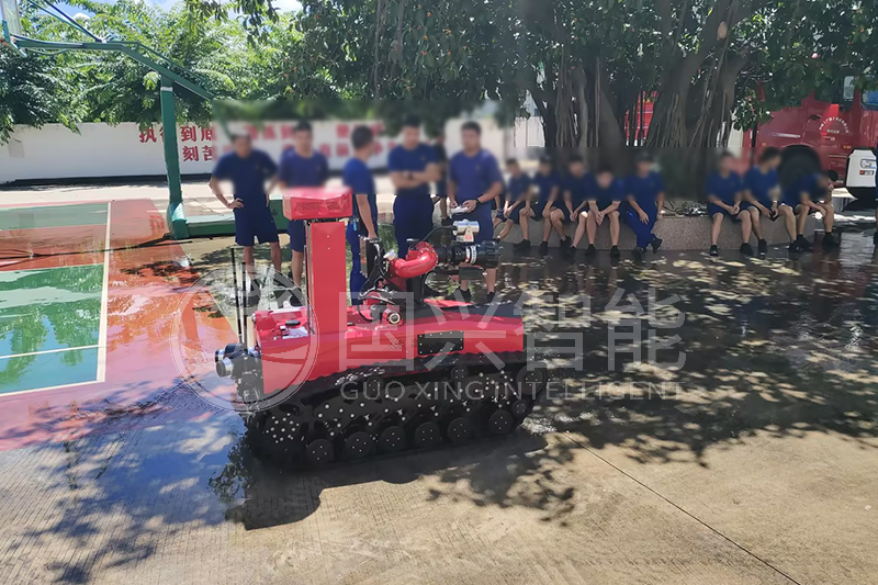 湛江某消防隊驗收、培訓完成