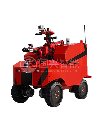 地下室消防滅火偵察機(jī)器人